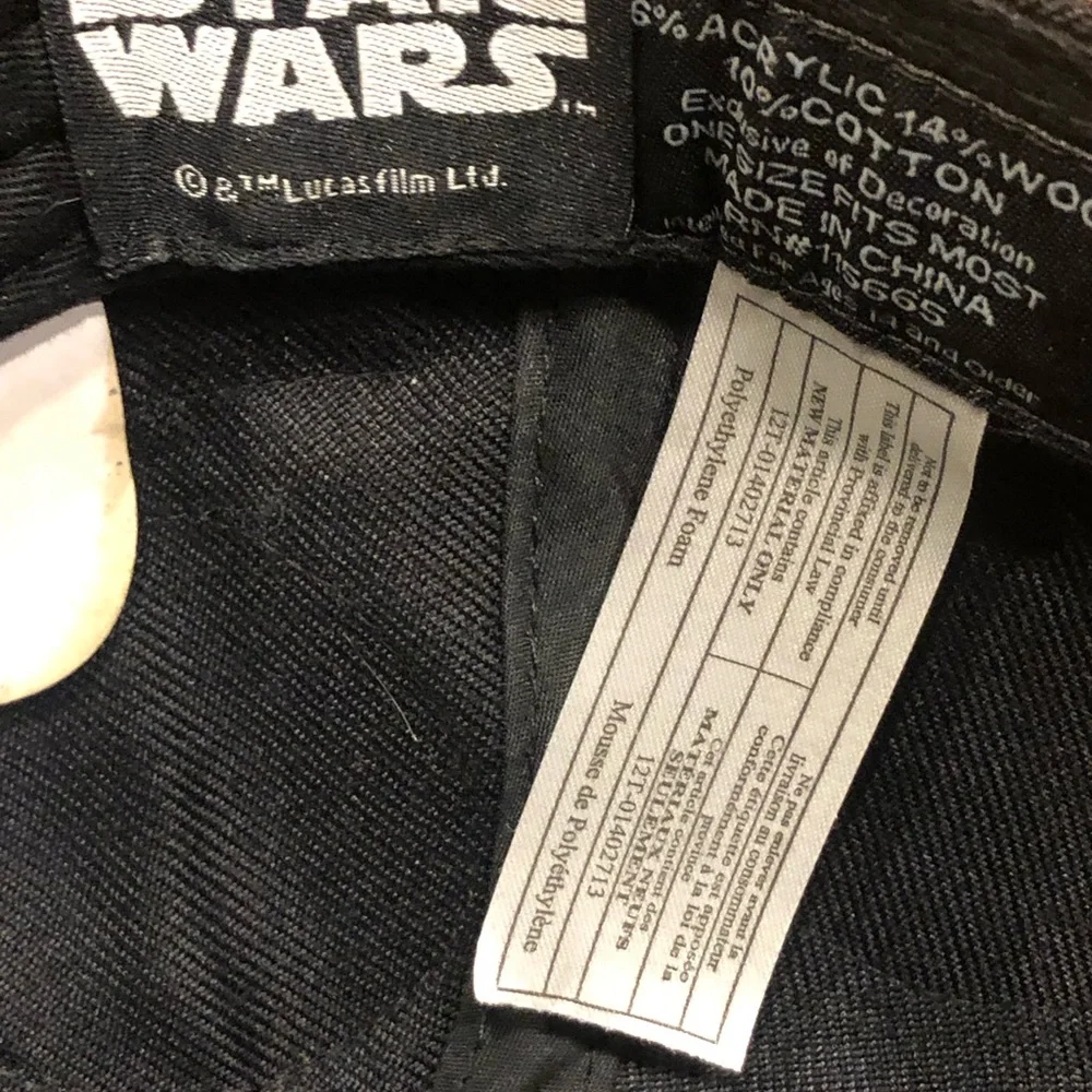 Star Wars Color Omni Patch Snapback Flat Brim Cap Hat